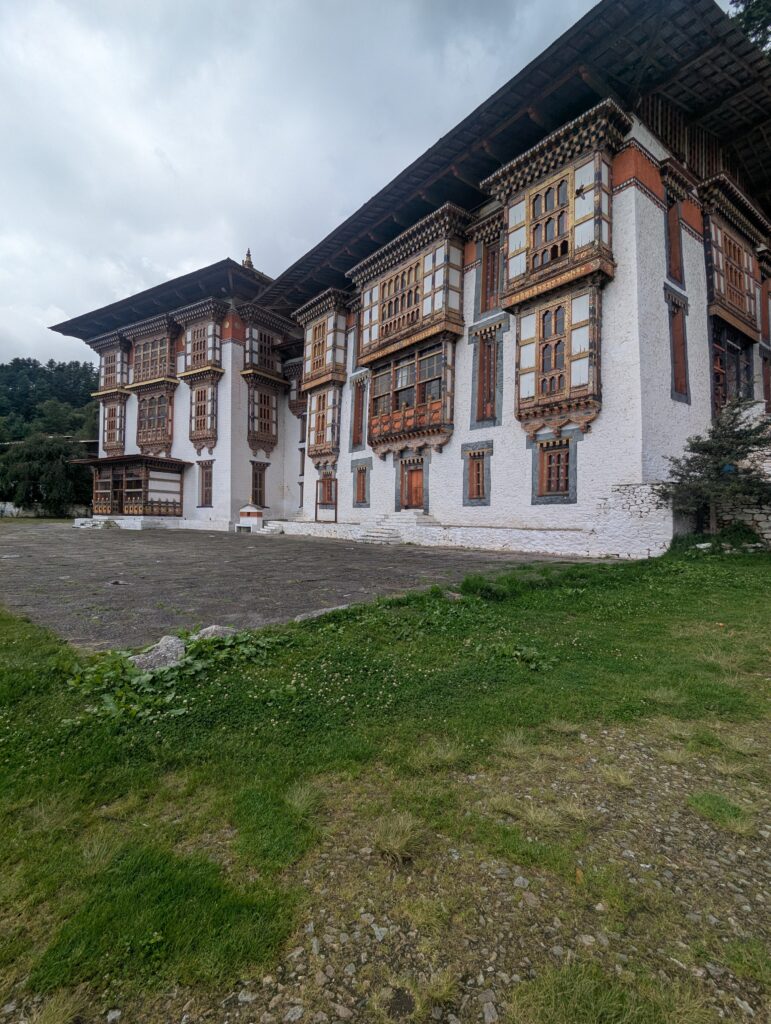A view of Kurjey Lhakhang,